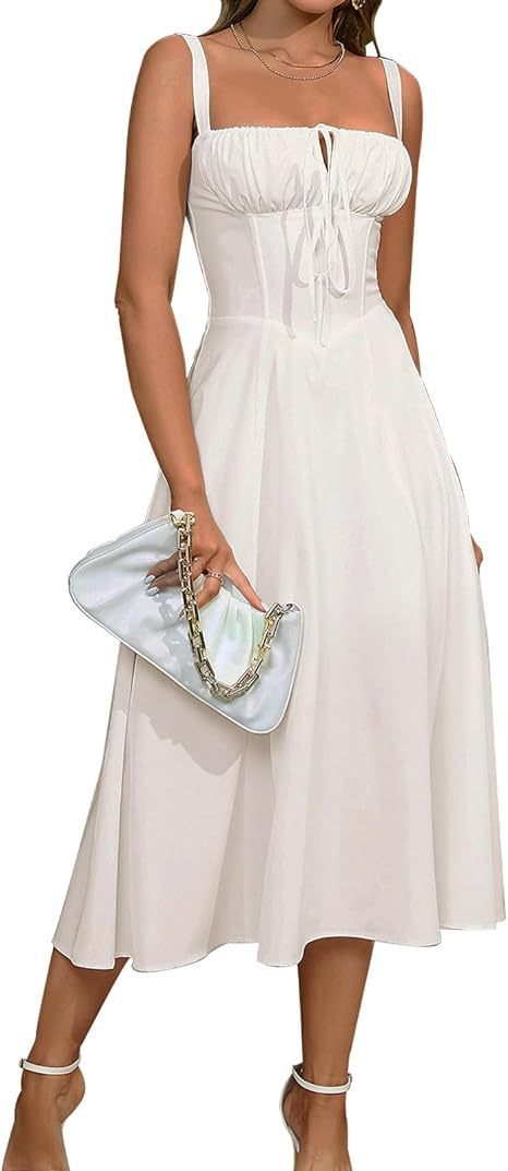 The "Enchanted" Corset Midi Dress